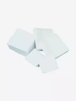 Патчи ЧИСТОGUN фланель, к.22-.24 (искл. .22LR), квадрат 35х35 мм, 1000 шт., белый, Белый