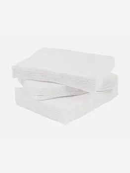 Патчи ЧИСТОGUN фланель, универсальные, 100х75 мм, 100 шт., Белый