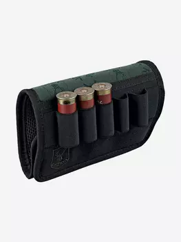 ПАТРОНТАШ НА ПРИКЛАД RISERVA НА 5 ПАТРОНОВ 12 КЛБ КОРДУРА ЧЕРНЫЙ, Черный