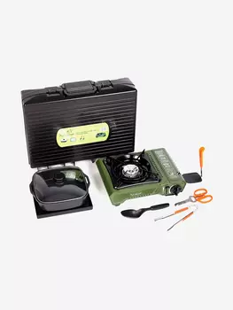 Печь XLand MEGA KIT камуфляж зеленый 602, Зеленый