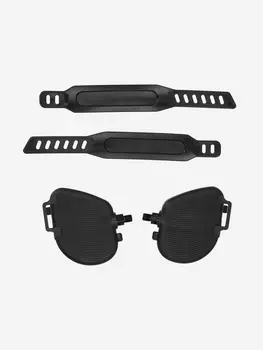 Педали FP-J008 с ремешком для велотренажера Torneo, диаметр резьбы 1/2" дюйма,