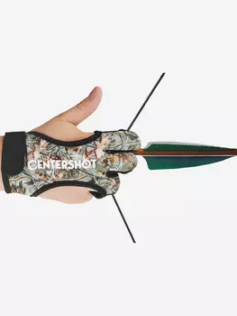 Перчатка для стрельбы из лука Centershot S (камуфляж), Мультицвет