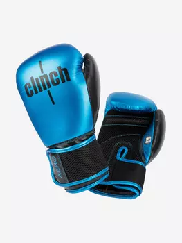 Перчатки боксерские Clinch Aero 2.0 сине-черные, Синий
