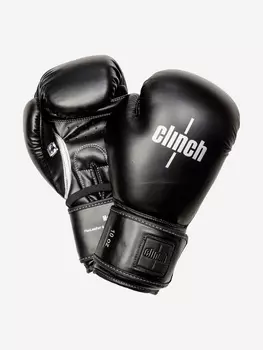 Перчатки боксерские Clinch Fight 2.0 черные, Черный