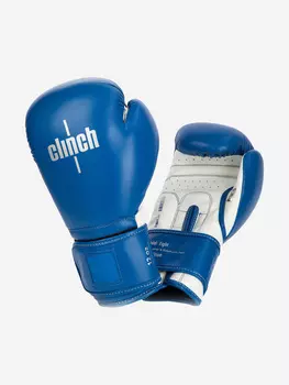 Перчатки боксерские Clinch Fight 2.0 сине-белые, Синий