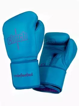 Перчатки боксерские Clinch Undefeated светло-синие, Голубой