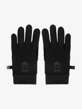 Перчатки для бега MOAX Fleece warm, Черный