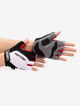 Перчатки Ducati с гелевой подкладкой белые, Белый