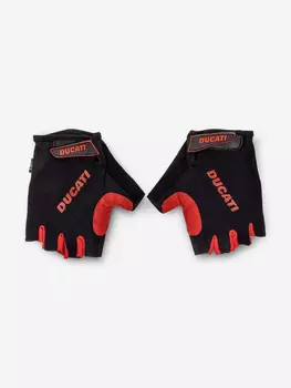 Перчатки Ducati с гелевой подкладкой черные, Черный