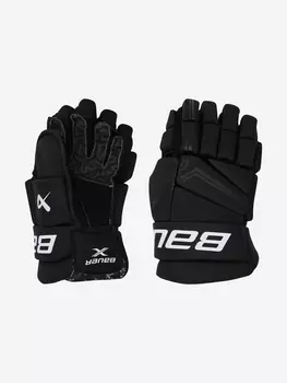 Перчатки хоккейные Bauer X, Черный