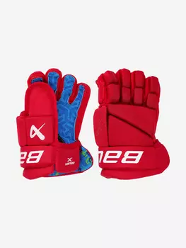Перчатки хоккейные Bauer X GLOVE-YTH, Красный