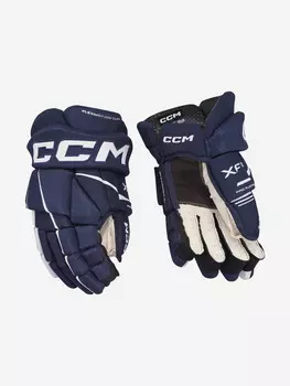 Перчатки хоккейные CCM Tacks XF 80 SR, Синий