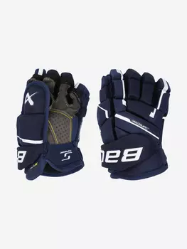 Перчатки хоккейные детские Bauer Supreme M5PRO JR, Синий