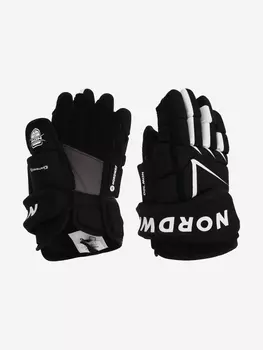 Перчатки хоккейные детские Nordway 3.0 Ergonomic JR, Черный, размер 10