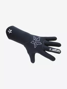 Перчатки неопреновые SARGAN Калан 4.5мм, Черный