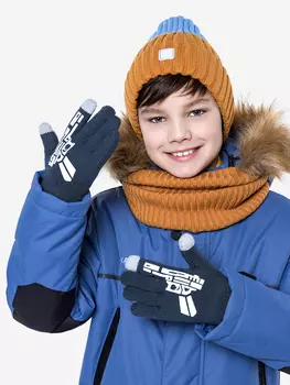 Перчатки NIKASTYLE, Синий