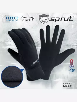 Перчатки / Sprut Thermal Soft Gloves (GREY-L), Серый
