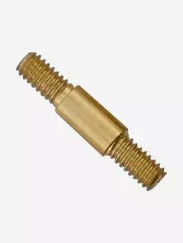 Переходник ЧИСТОGUN латунь, папа/папа, дюйм 5/40 на 5/40, Желтый