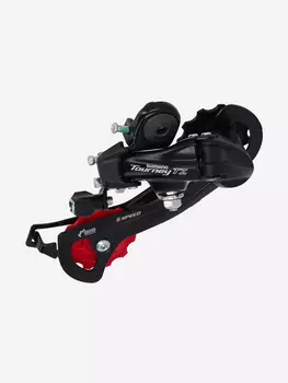Переключатель задний Shimano Tourney RD-TZ500, 6-7 скоростей, Мультицвет