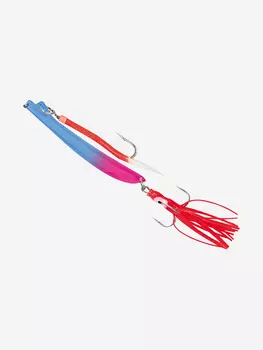 Пилькер Stinger BiColor Pilk 500 g/грамм #5 Fl.Blue-Fl.Pink/GLOW #10 (приманка для морской рыбалки), Розовый