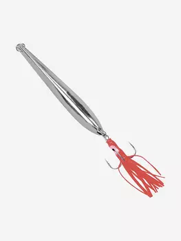 Пилькер Stinger Silver Pilk 600 g/грамм Silv. #10 (приманка для морской рыбалки), Серебряный