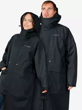 Плащ мембранный легкий унисекс STAYER, Черный