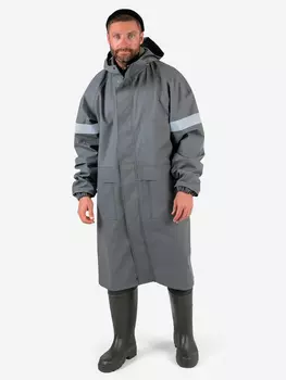 Плащ мужской влагостойкий Косатка, цвет серый, Серый
