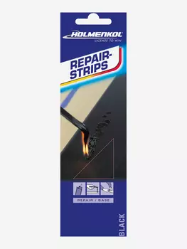 Пластик ремонтный Holmenkol Repair-Strips black 5 pcs, Синий