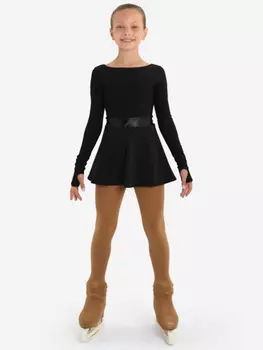 Платье для фигурного катания "Адажио" IceDress, Черный