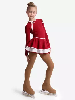 Платье для фигурного катания "Дуэт" IceDress, Мультицвет