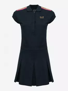 Платье женское EA7 Dress, Синий