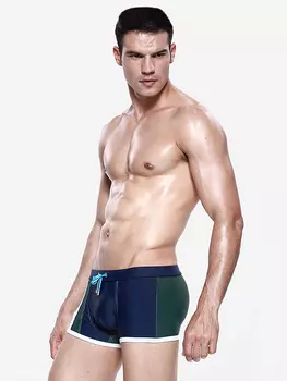 Плавки мужские Sorecamo, для бассейна, купания, Синий