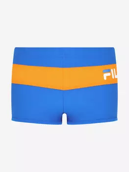 Плавки-шорты для мальчиков FILA, Голубой, размер 164