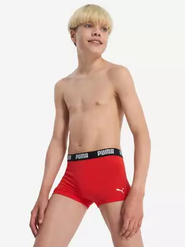 Плавки-шорты для мальчиков PUMA Swim, Красный