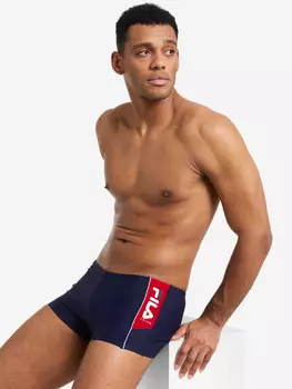 Плавки-шорты мужские FILA, Синий, размер 54