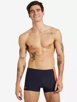 Плавки-шорты мужские Speedo Colourblock, Черный, размер 56