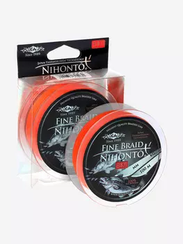 Плетеный шнур Mikado NIHONTO FINE BRAID 0,40 orange (100 м) - 34,90 кг., Оранжевый