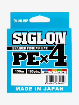 Плетёный шнур Sunline SIGLON PEx4 150m Multi Color, Мультицвет