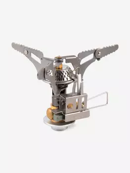 Плита газовая портативная Следопыт - Огненный Цветок., Серый