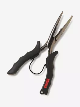 Плоскогубцы для рыбалки Rapala Stainless Steel, длина - 22 см, Черный