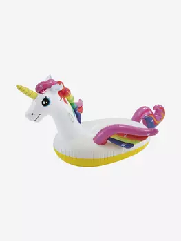 Плот для плавания «Единорог» 201 х 140 х 97 см. от 3 лет INTEX, Белый