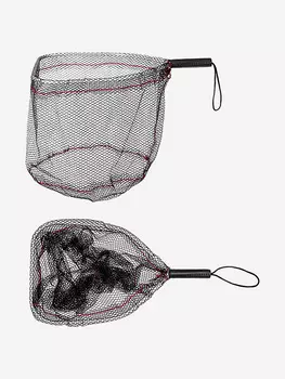 Подсачек Akara PF-5 30x40 см забробный прямоугольный резиновая сетка L50, Мультицвет