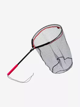 Подсачек для рыбалки Rapala Karbon Float Tube, рабочая длина - 118см, Черный