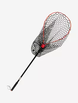 Подсачек для рыбалки Rapala Scoop-R Silicon L, рабочая длина - 172см, Черный