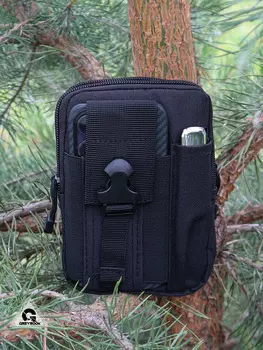 Подсумок-органайзер тактический Molle GR-1, Черный