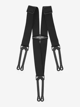 Подтяжки хоккейные Bauer SUSPENDERS, Черный