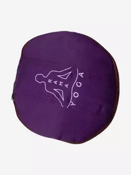 Подушка для медитации Чакра Сахасрара фиолетовая BODHI, Фиолетовый