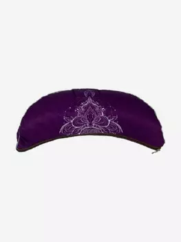 Подушка для медитации Чакра Сахасрара фиолетовая Рамайога, Фиолетовый