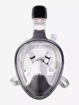 Подводная маска для плавания полнолицевая Greenhouse, Серый