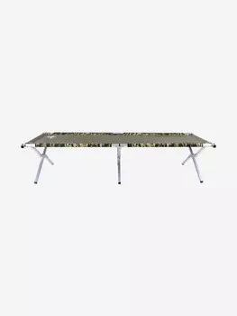 Походная кровать-раскладушка походная туристическая 180см сталь Кедр, Зеленый